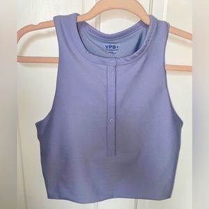 YPB Activewear Henley Tank by Abercrombie & Fitch